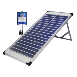 Batterie de secours et panneaux solaires