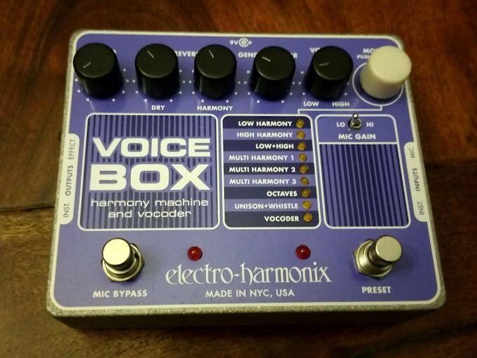 Avis Sur Electro-Harmonix Voice Box Harmony Machine